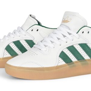 Adidas Tyshawn Skate Shoes - White/Green/Gum