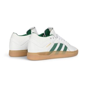 Adidas Tyshawn Skate Shoes - White/Green/Gum