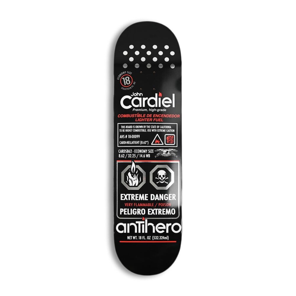 Anti Hero Cardiel Fueled Up 8.62″ Skateboard Deck - Supereight