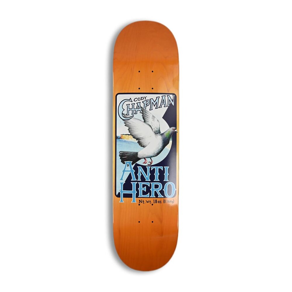 Anti Hero Chapman Homers 8.32" Skateboard Deck