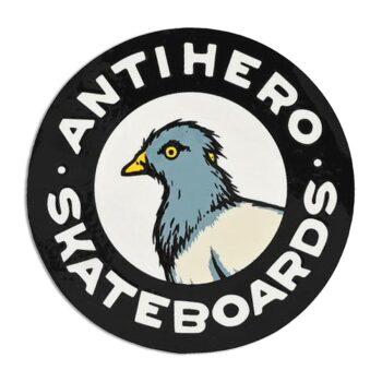 Anti Hero Pigeon Round Medium Sticker