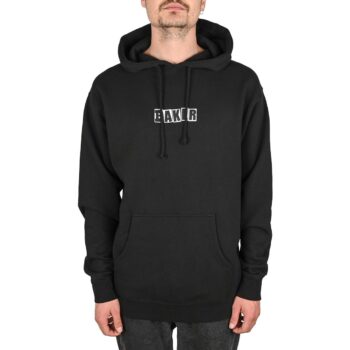 Baker Brand Logo Pullover Hoodie - Black