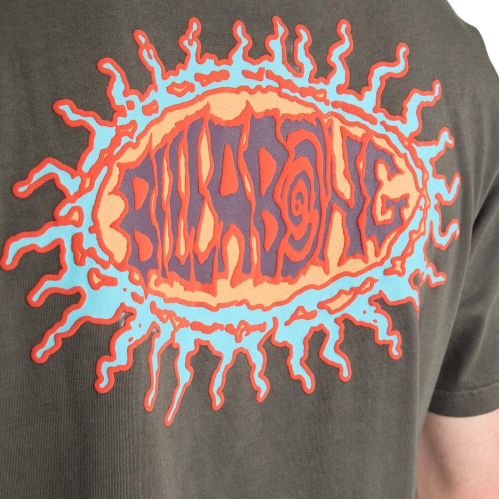 Billabong Burn Out S/S T-Shirt - Pewter
