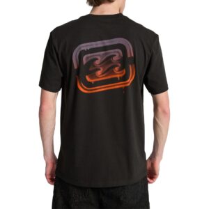 Billabong Crayon Wave S/S T-Shirt - Washed Black (SP26)