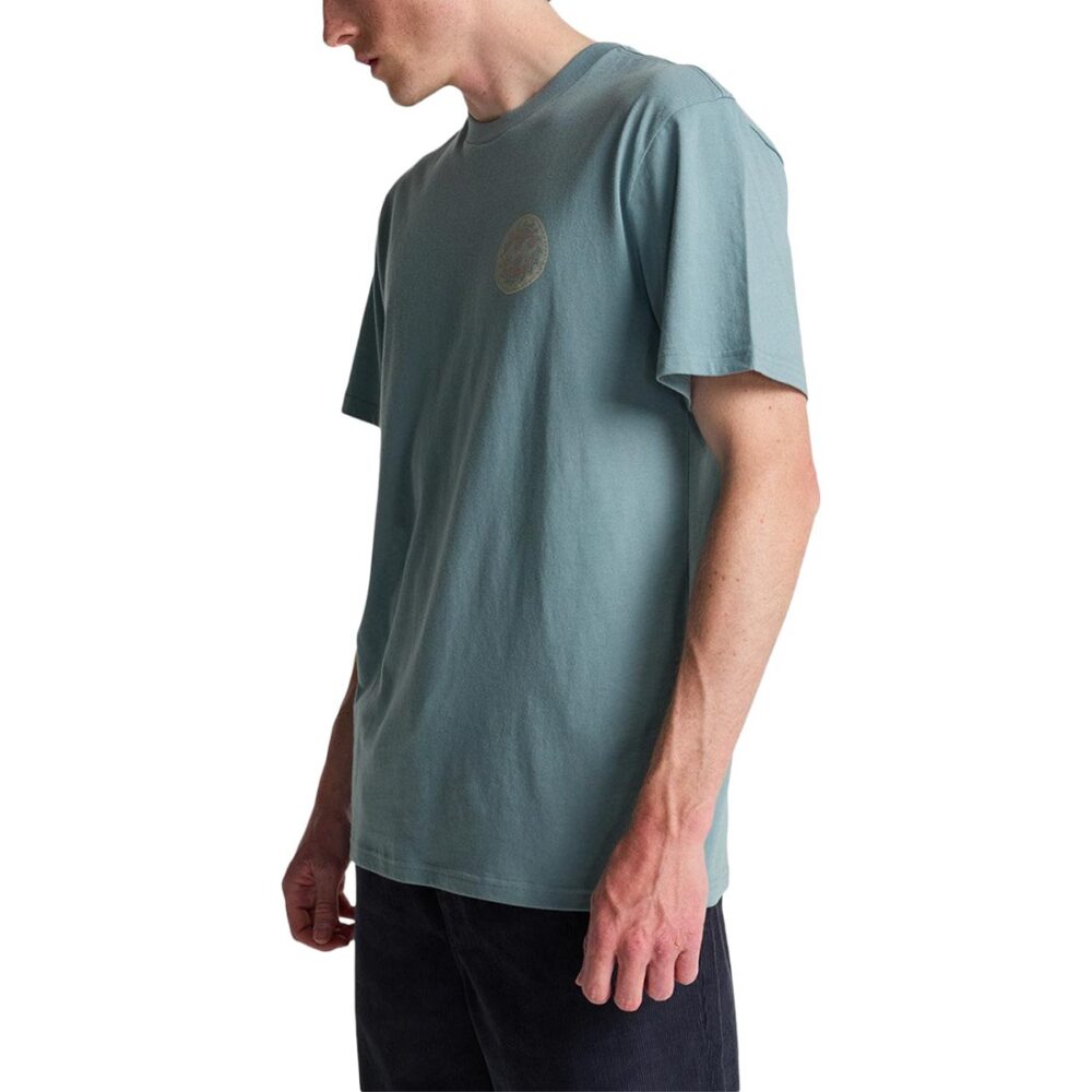 Billabong Crayon Wave S/S T-Shirt - Washed Blue