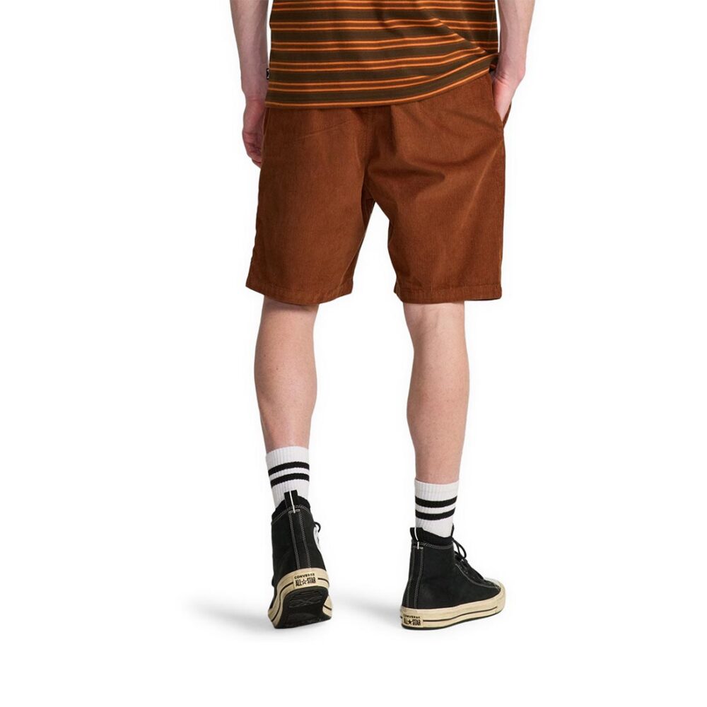 Billabong Larry Elasticated Corduroy Shorts - Rustic Brown