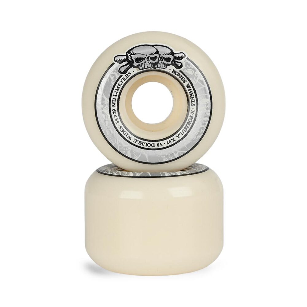 Bones X-Formula V8 Double Wides 97a 54mm Skateboard Wheels