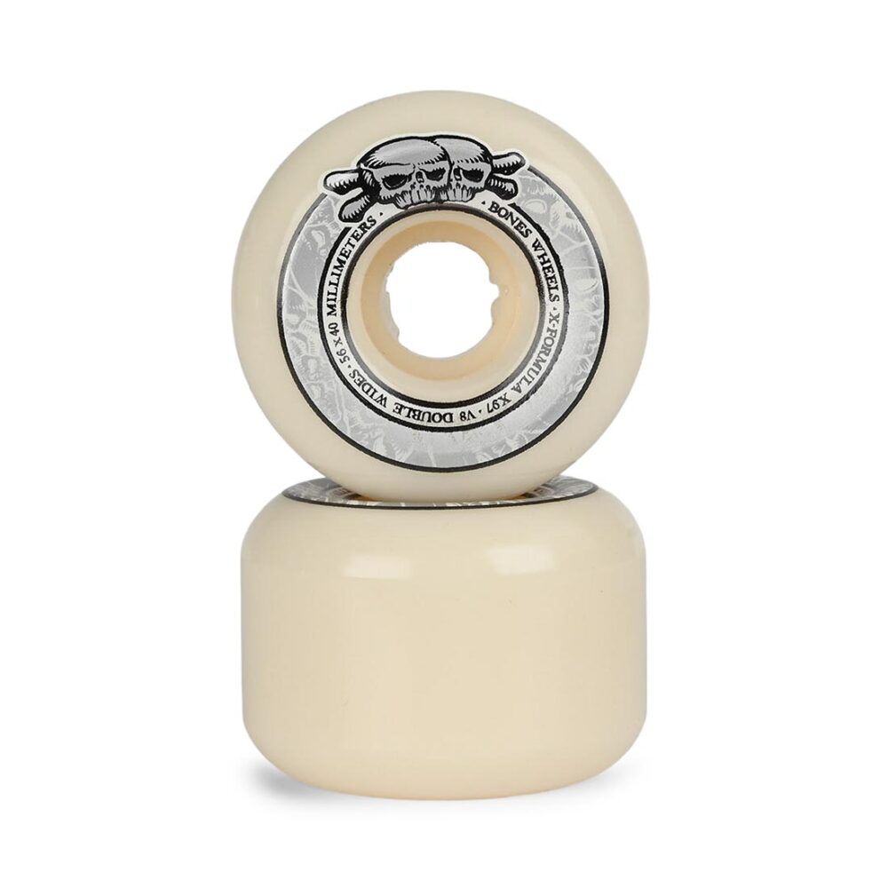 Bones X-Formula V8 Double Wides 97a 56mm Skateboard Wheels