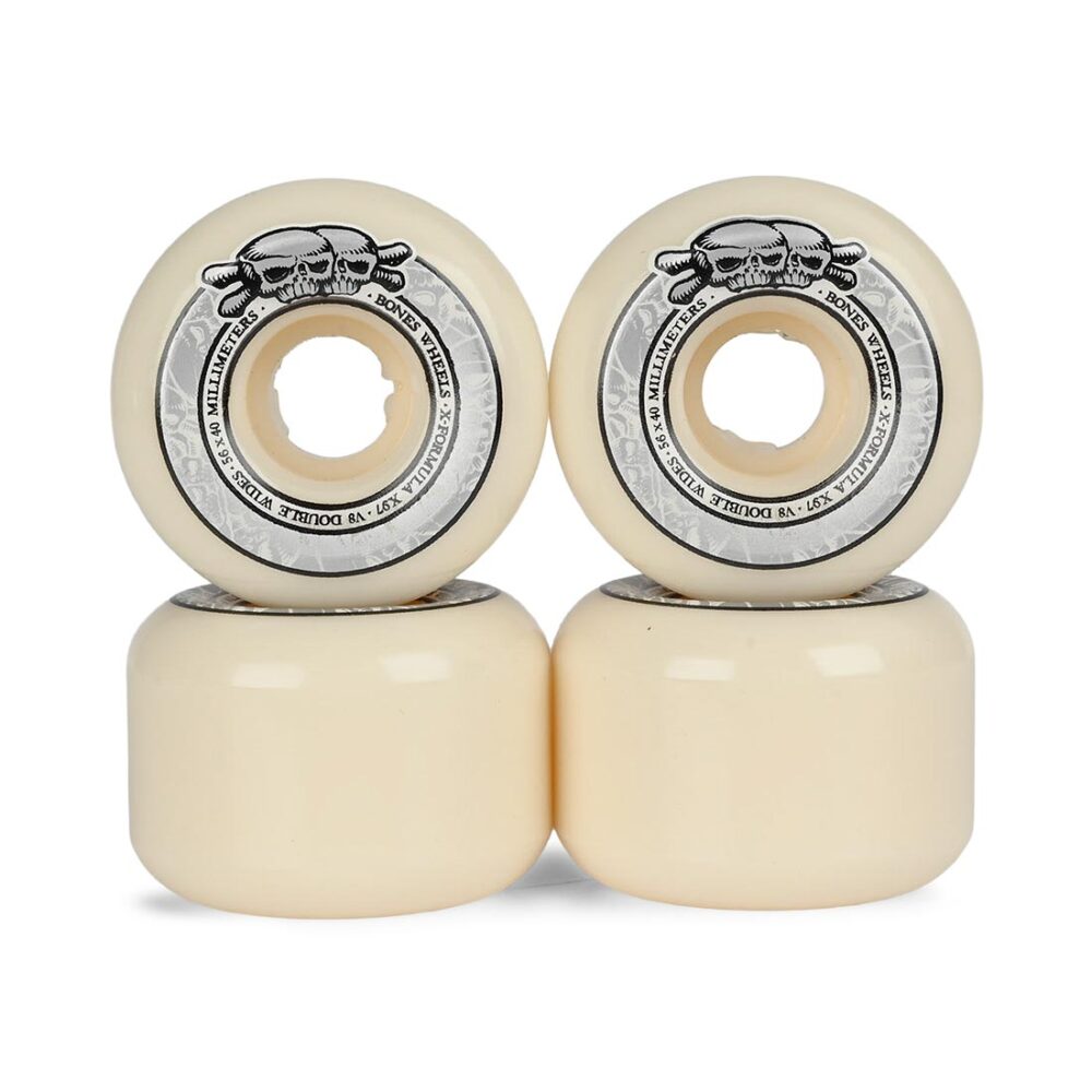 Bones X-Formula V8 Double Wides 97a 56mm Skateboard Wheels