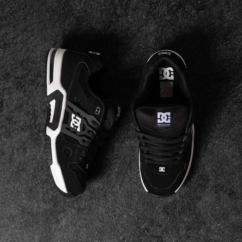 DC AT-2 Skate Shoes - Black/White