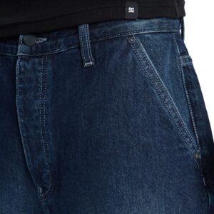 DC Baggy Denim Jorts - Dark Denim