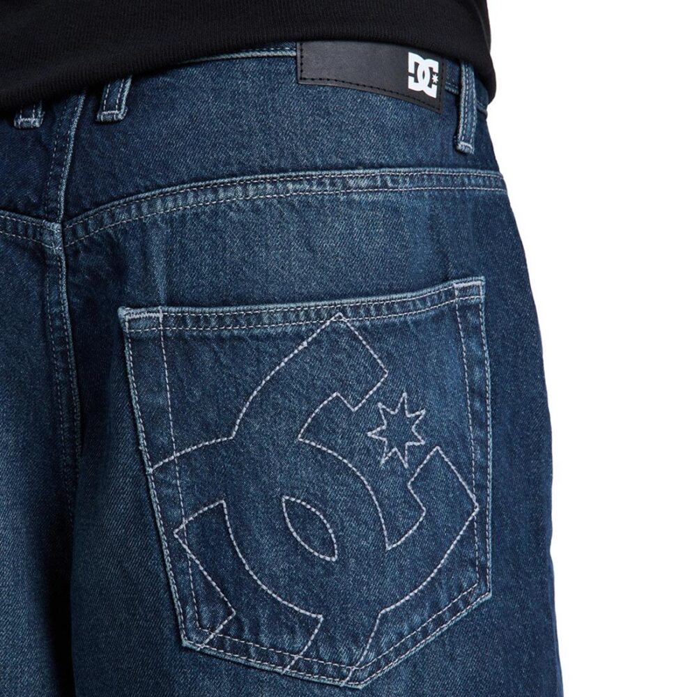 DC Baggy Denim Jorts - Dark Denim