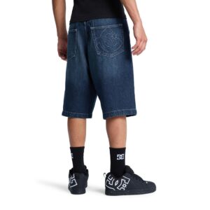DC Baggy Denim Jorts - Dark Denim