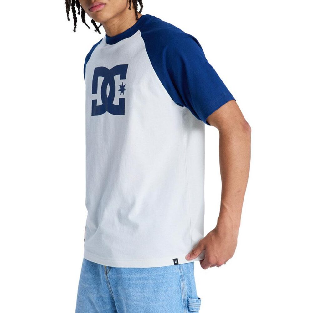 DC Corpo Raglan Short-Sleeved T-Shirt - Lily White