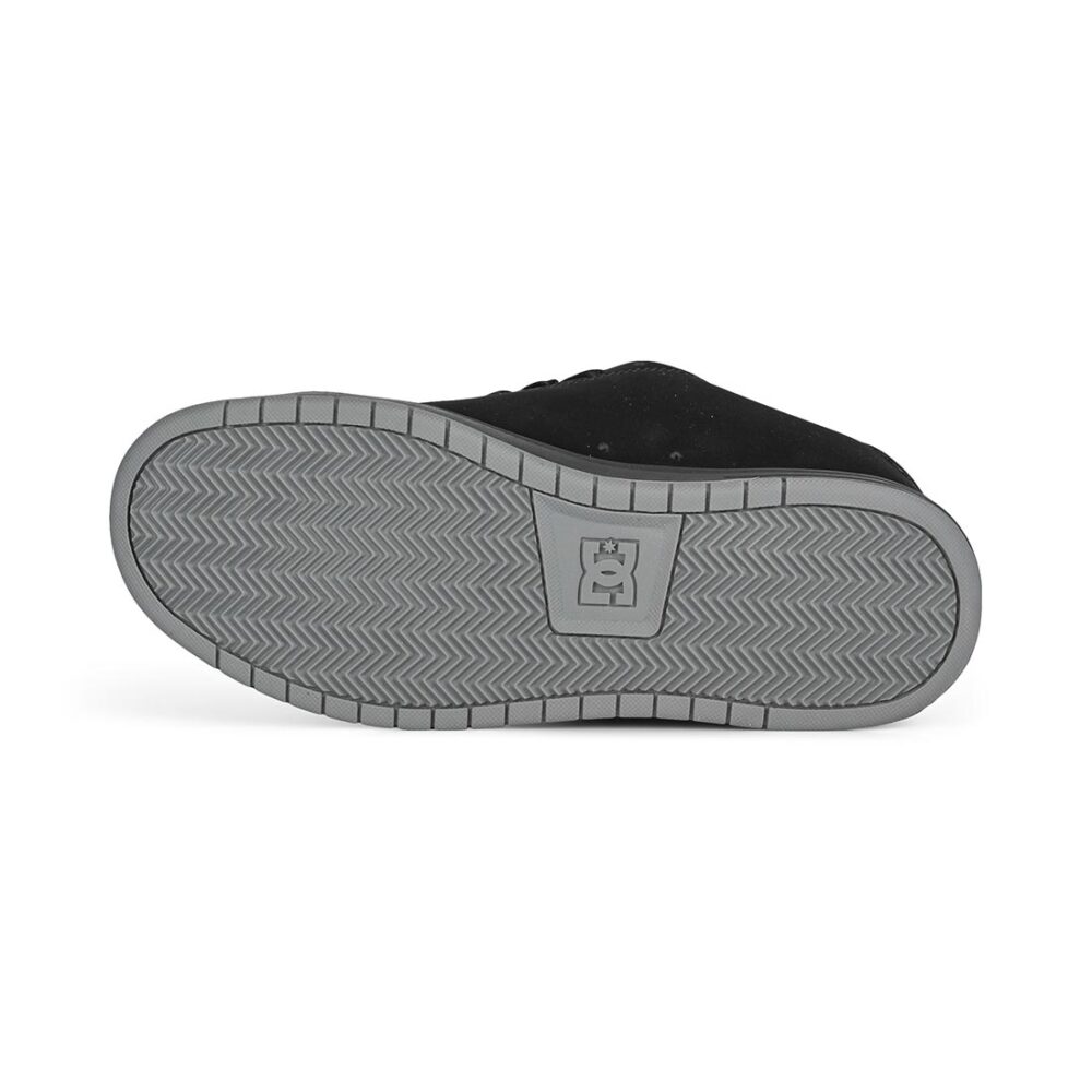 DC Gaveler Skate Shoes - Black/Dark Grey Print