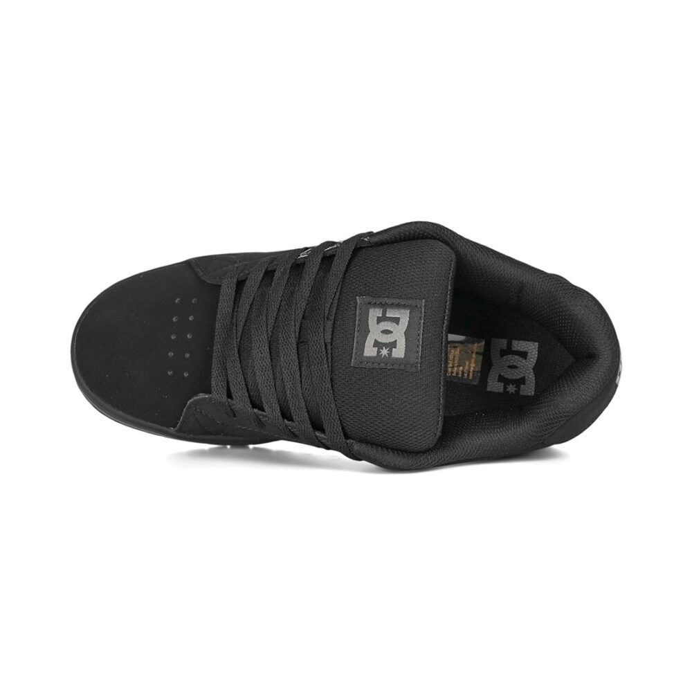 DC Gaveler Skate Shoes - Black/Dark Grey Print