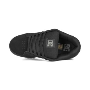 DC Gaveler Skate Shoes - Black/Dark Grey Print