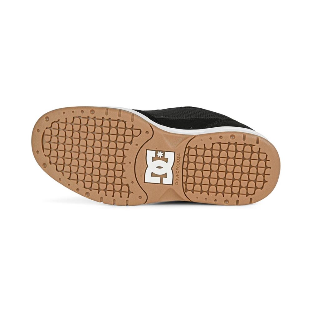 DC JS 2 Skate Shoes - Black/White/Gum