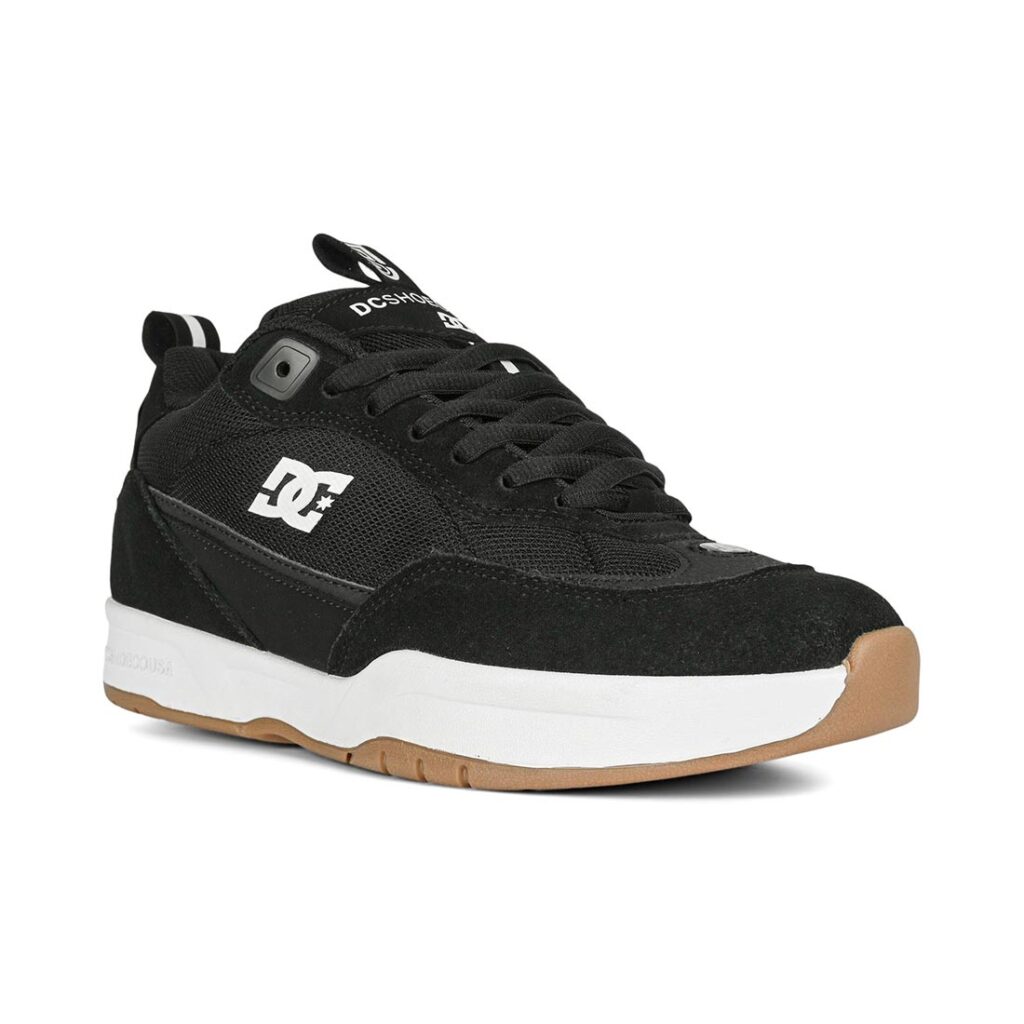 DC JS 2 Skate Shoes - Black/White/Gum