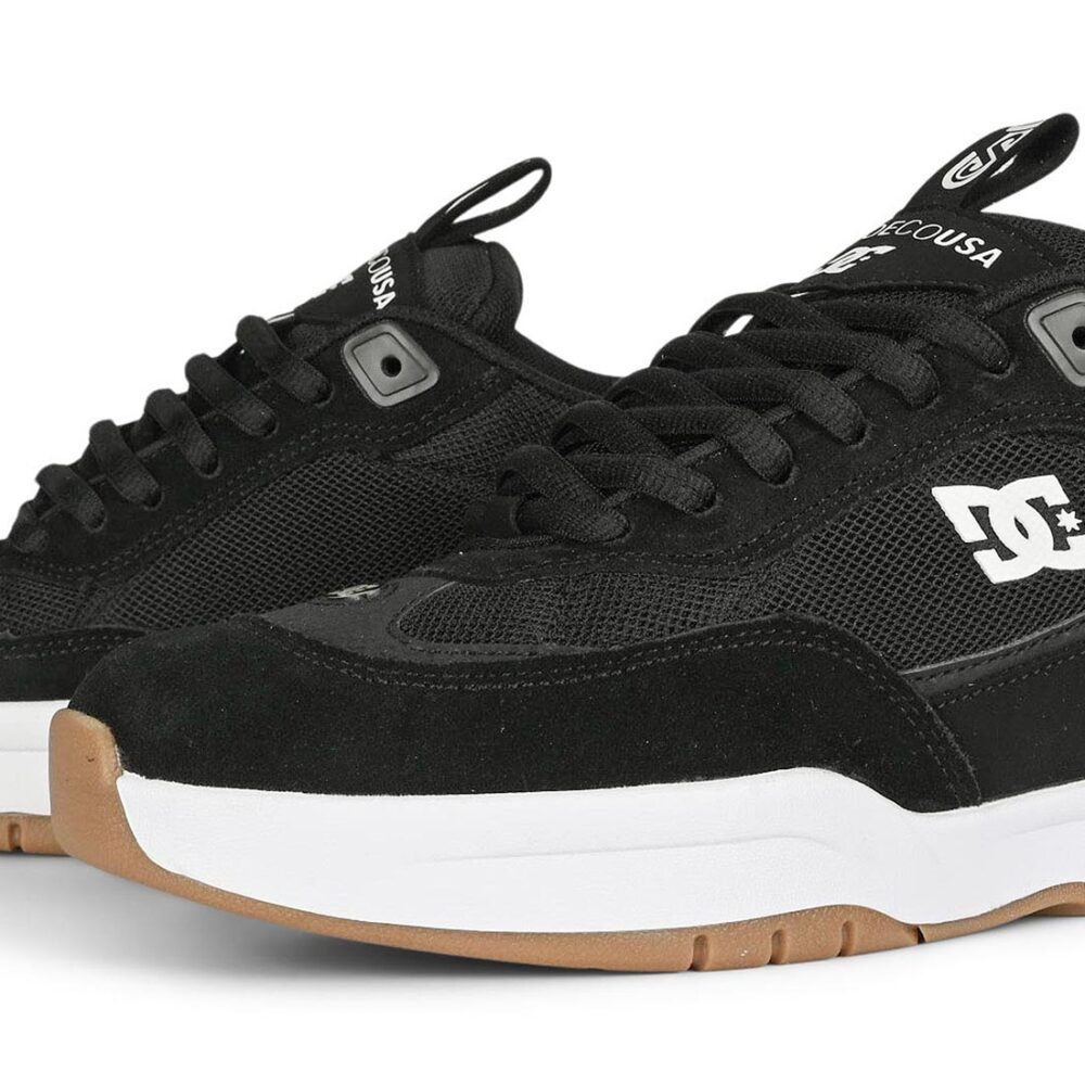 DC JS 2 Skate Shoes - Black/White/Gum