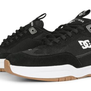 DC JS 2 Skate Shoes - Black/White/Gum