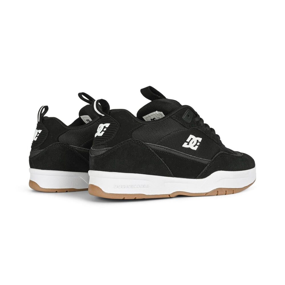 DC JS 2 Skate Shoes - Black/White/Gum
