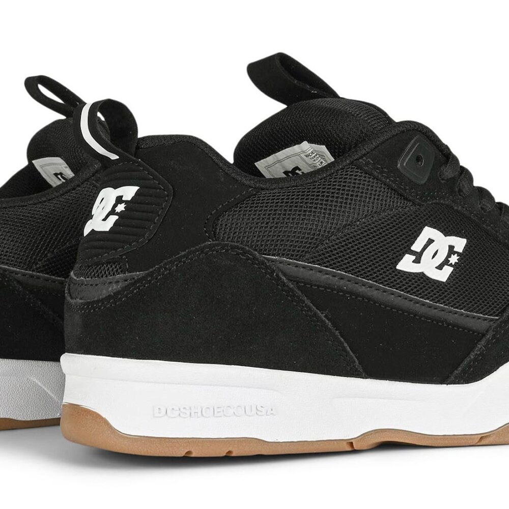 DC JS 2 Skate Shoes - Black/White/Gum