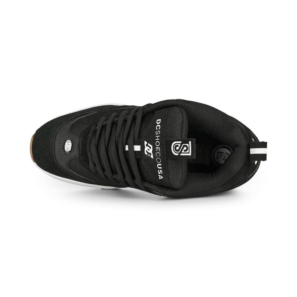 DC JS 2 Skate Shoes - Black/White/Gum