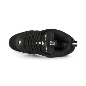DC JS 2 Skate Shoes - Black/White/Gum