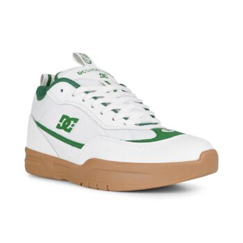 DC JS 2 Skate Shoes - White/Green/Gum