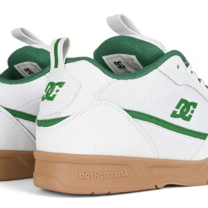 DC JS 2 Skate Shoes - White/Green/Gum