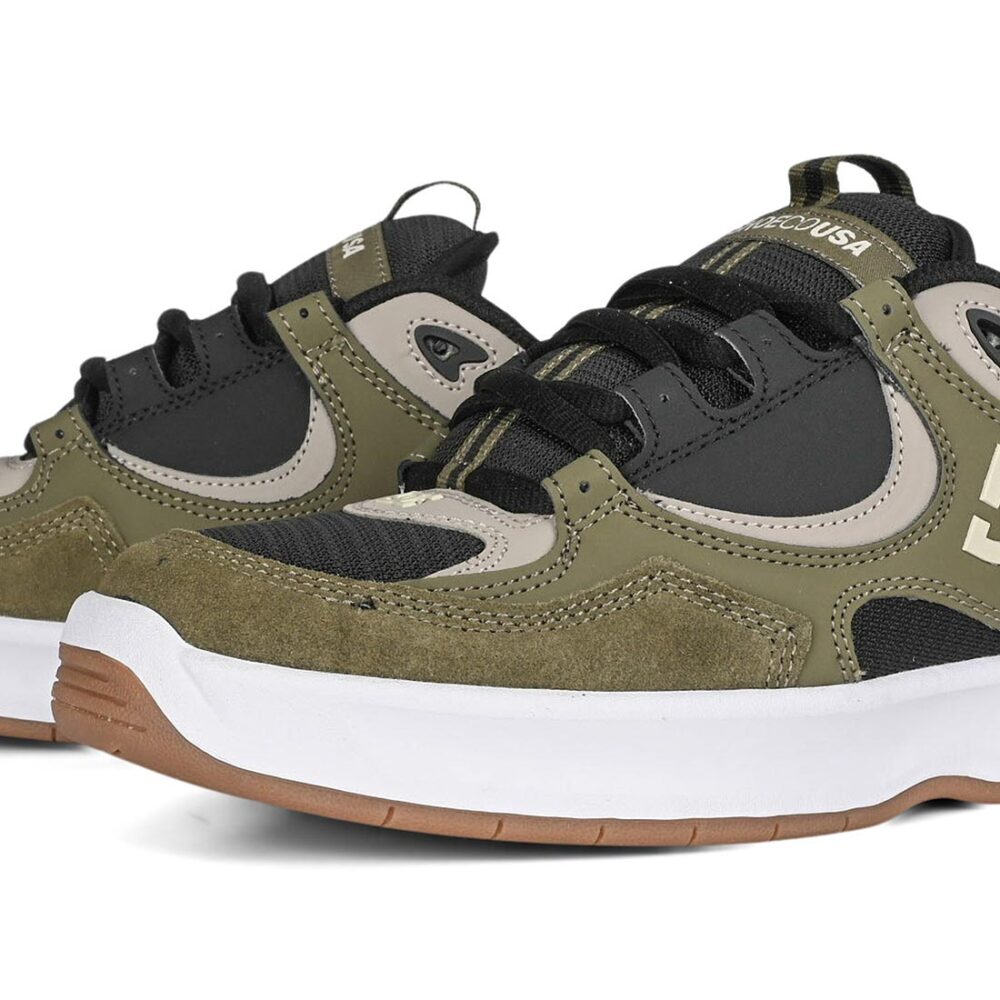 DC Kalynx Zero S Skate Shoes - Olive/Dark Grey/Taupe