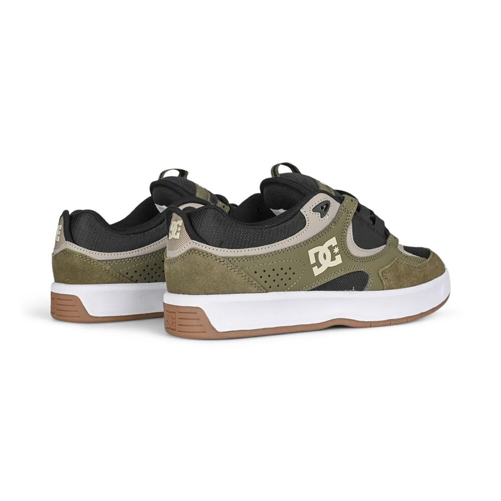 DC Kalynx Zero S Skate Shoes - Olive/Dark Grey/Taupe