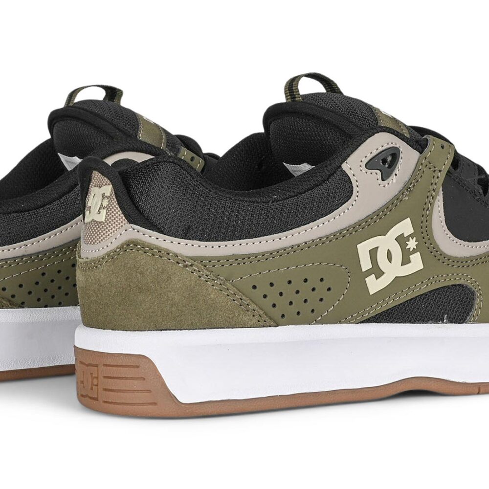 DC Kalynx Zero S Skate Shoes - Olive/Dark Grey/Taupe