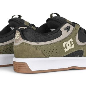 DC Kalynx Zero S Skate Shoes - Olive/Dark Grey/Taupe