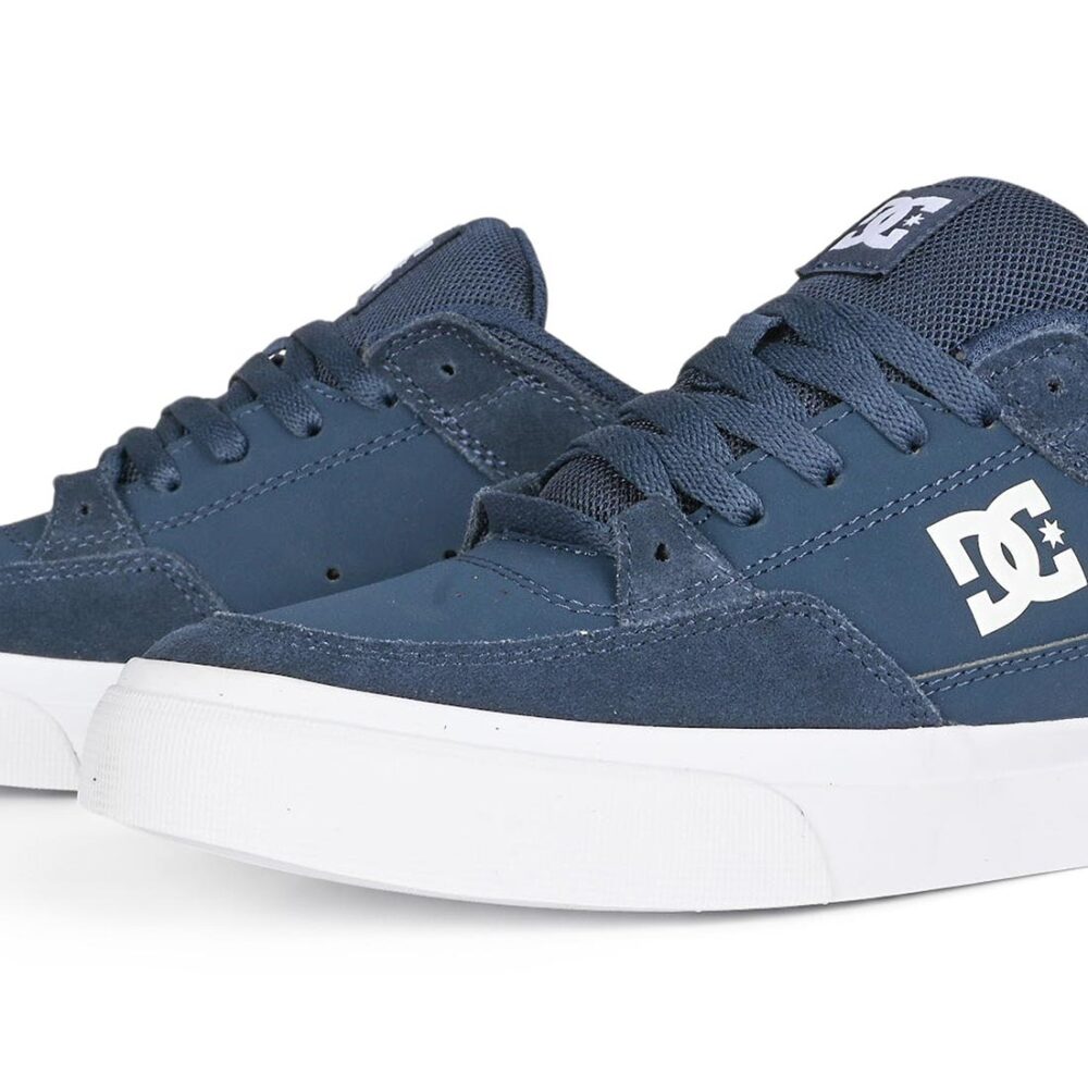 DC Onyx Skate Shoes - Navy/White