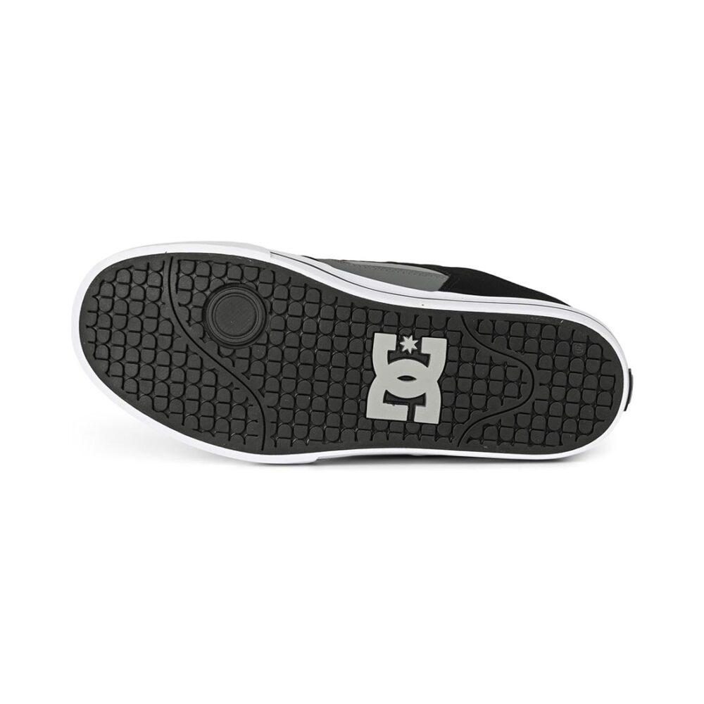 DC Pure Skate Shoes - Black/Dark Grey/Grey