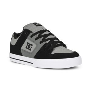 DC Pure Skate Shoes - Black/Dark Grey/Grey