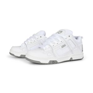 DVS Comanche Shoes - White/White/Grey