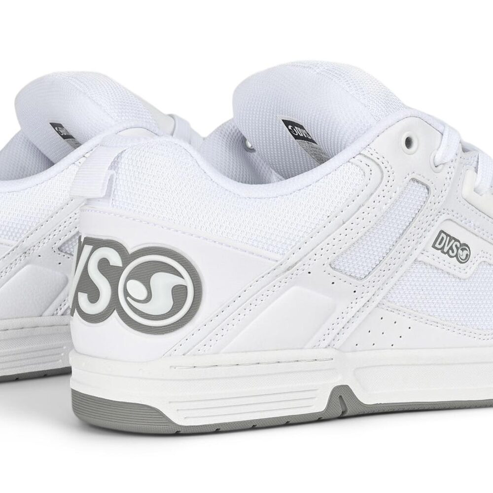 DVS Comanche Shoes - White/White/Grey