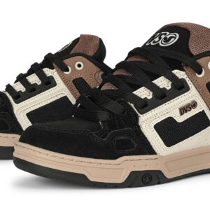 DVS Comanche Skate Shoes - Black/Taupe/Brown