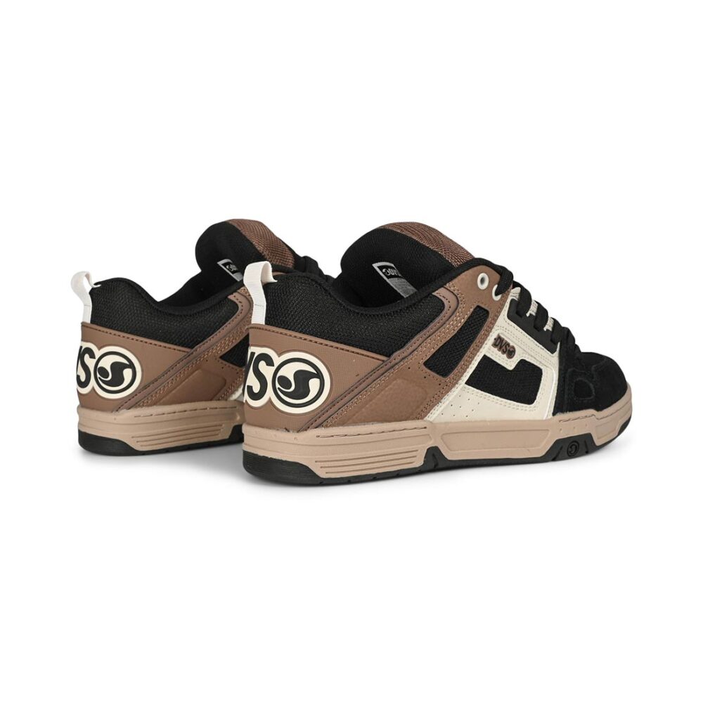DVS Comanche Skate Shoes - Black/Taupe/Brown
