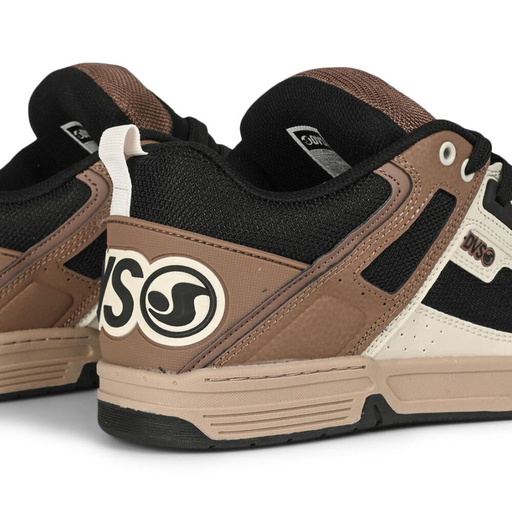 DVS Comanche Skate Shoes - Black/Taupe/Brown