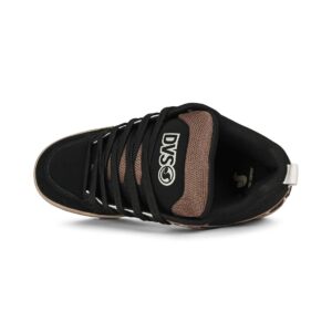 DVS Comanche Skate Shoes - Black/Taupe/Brown