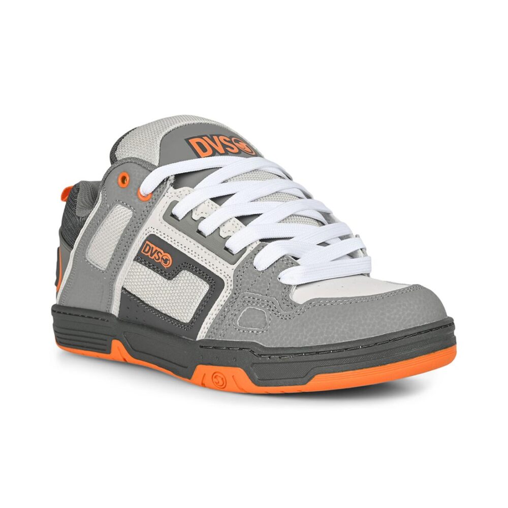 DVS Comanche Skate Shoes - Charcoal/Grey/Orange