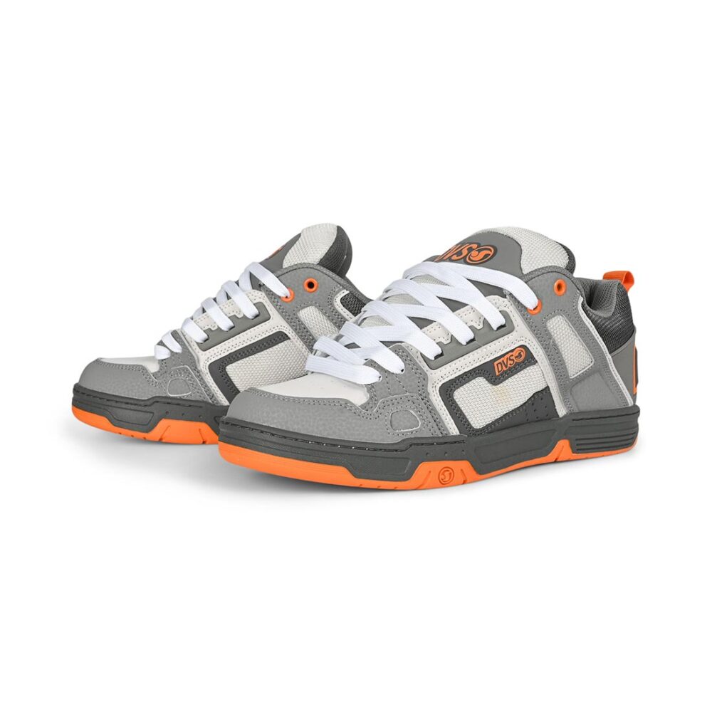 DVS Comanche Skate Shoes - Charcoal/Grey/Orange