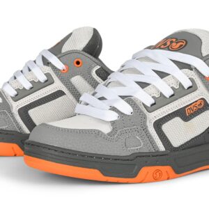 DVS Comanche Skate Shoes - Charcoal/Grey/Orange