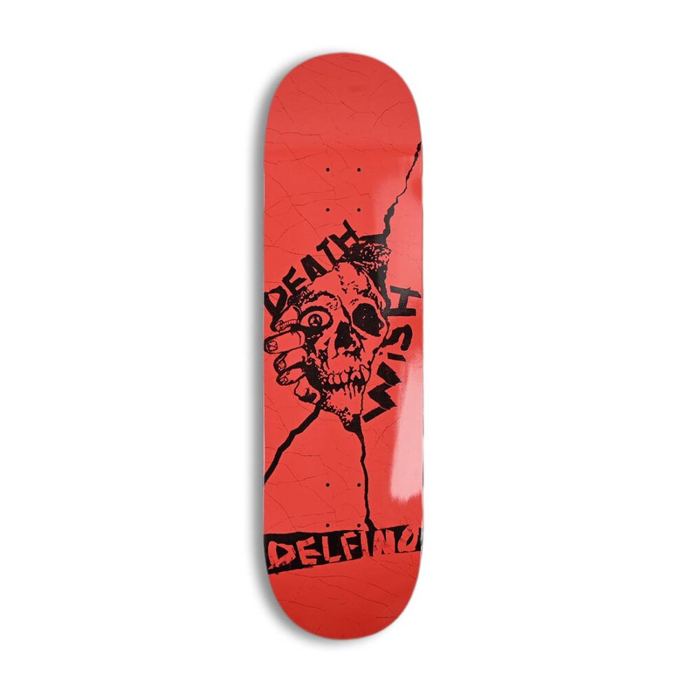Deathwish Delfino Rot 8.5" Skateboard Deck