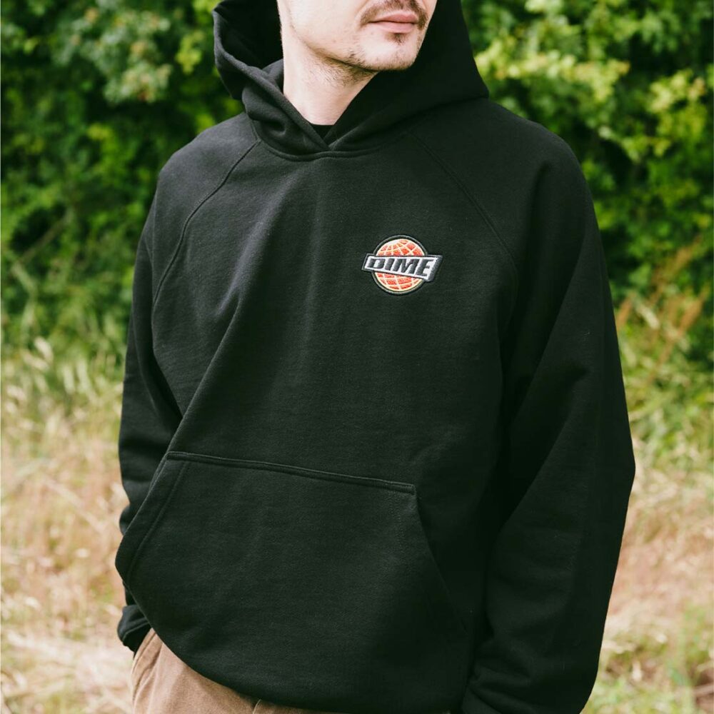 Dime Much Pullover Hoodie - Black
