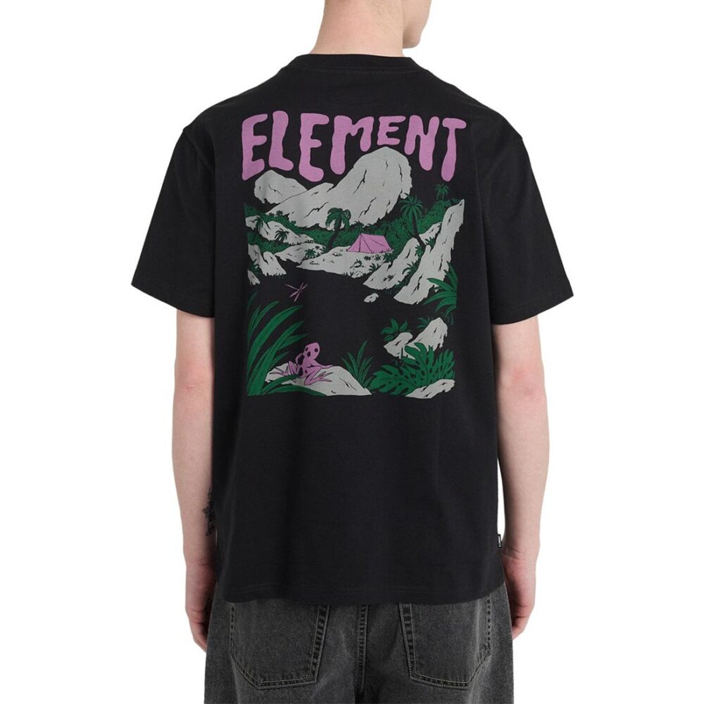 Element Lakeside S/S T-Shirt - Off Black